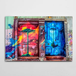 Tableau Street Art Portes | TableauDecoModerne®