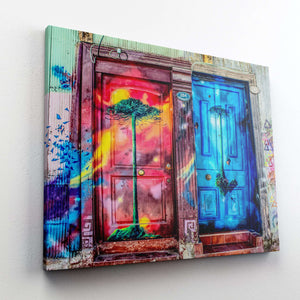 Tableau Street Art Portes | TableauDecoModerne®