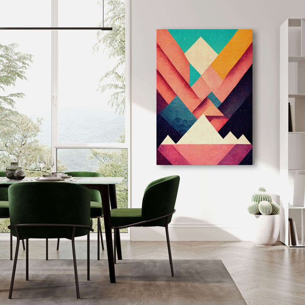 Geometrique Tableau Scandinave | TableauDecoModerne®