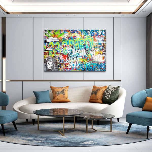 Tableau Street Art Graffitis | TableauDecoModerne®