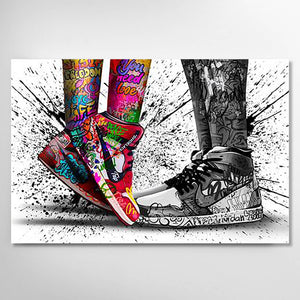 Tableau Pop Art Air Jordan | TableauDecoModerne®