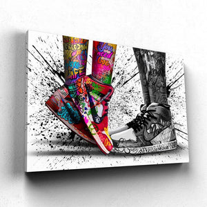 Tableau Pop Art Air Jordan | TableauDecoModerne®