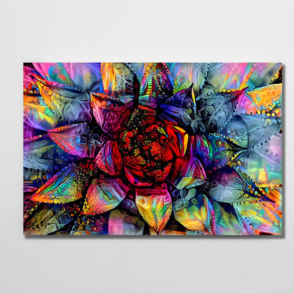Tableau Feuille Echeveria | TableauDecoModerne®