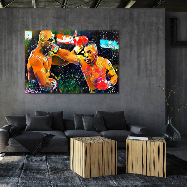 Tableau Pop Art Mike Tyson | TableauDecoModerne®