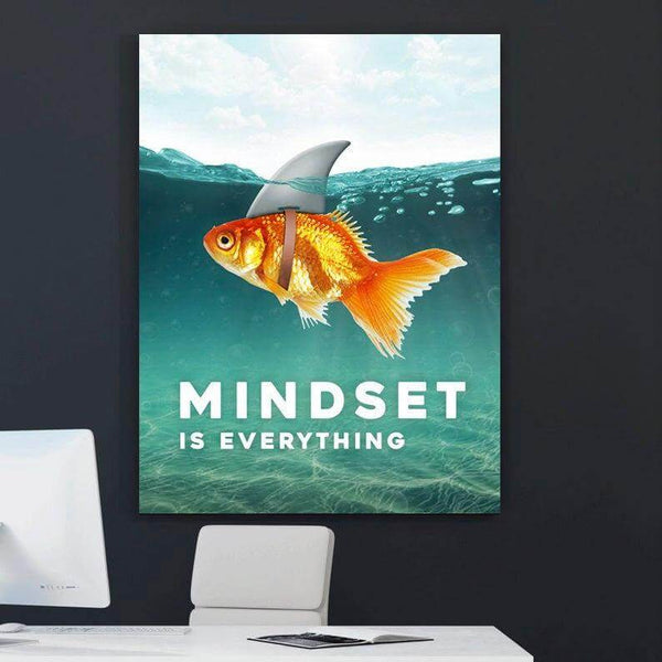 Tableau Motivation Poisson Rouge | TableauDecoModerne®