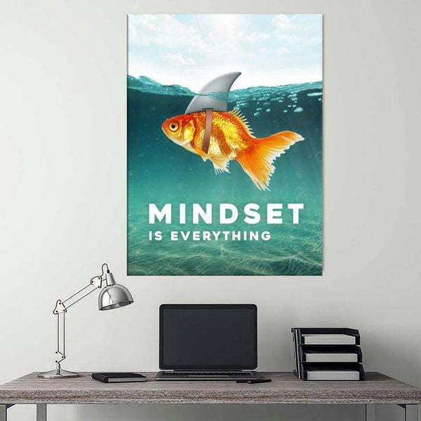 Tableau Motivation Poisson Rouge | TableauDecoModerne®