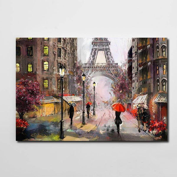 Tableau Paris Parapluie | TableauDecoModerne®