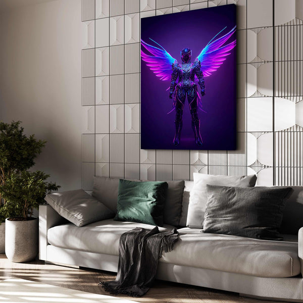 Tableau Espace Archange Violet | TableauDecoModerne®