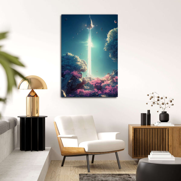 Tableau Espace Fusée | TableauDecoModerne®