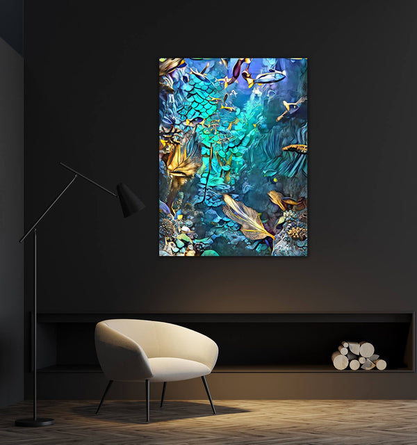 Tableau Vie Sous Marine | TableauDecoModerne®