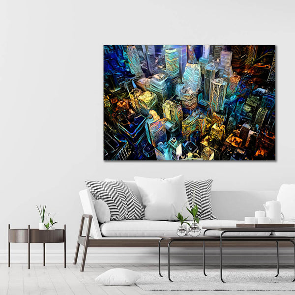 Tableau Gratte Ciel Moderne | TableauDecoModerne®