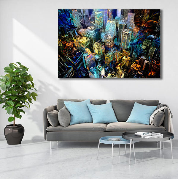 Tableau Gratte Ciel Moderne | TableauDecoModerne®