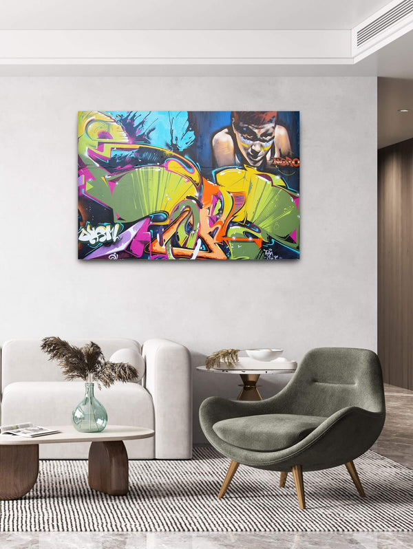 Tableau Street Art Graffiti | TableauDecoModerne®
