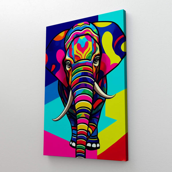 Tableau Elephant Pop Art | TableauDecoModerne®