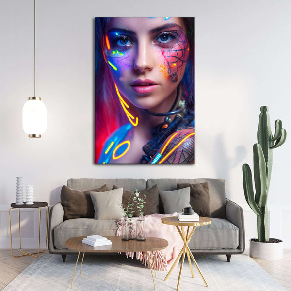 Tableau de Femme Coloré | TableauDecoModerne®