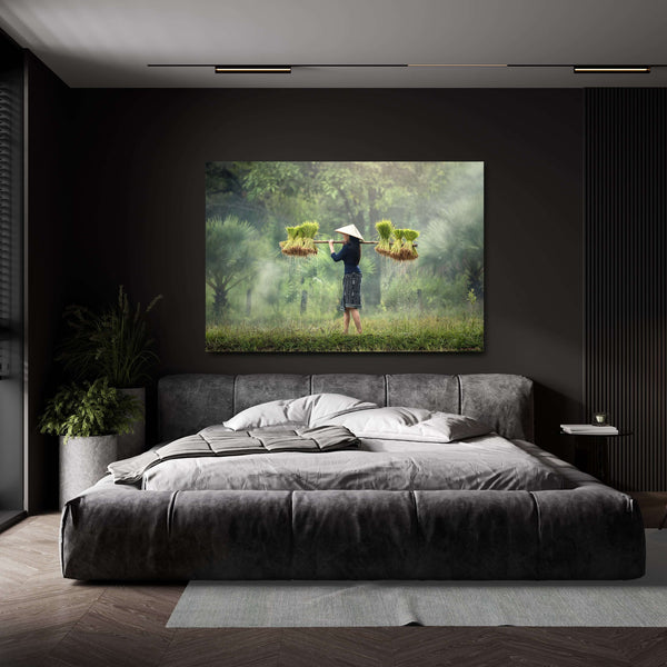Tableau Femme d'Asie| TableauDecoModerne®