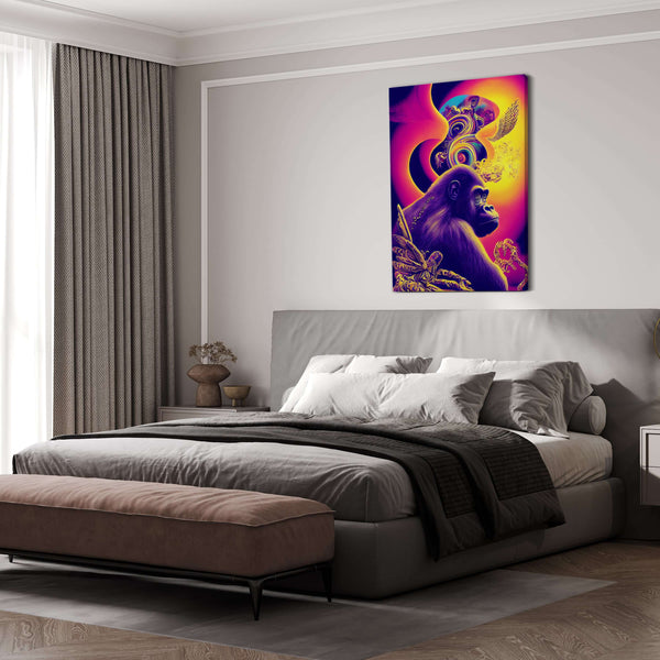 Tableau Gorille Pop Art | TableauDecoModerne®