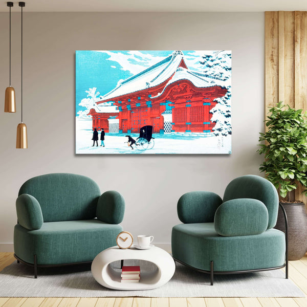 Tableau Japonais Neige | TableauDecoModerne®