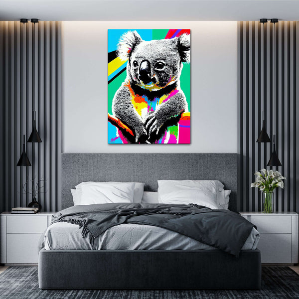 Tableau Pop Art Koala | TableauDecoModerne®