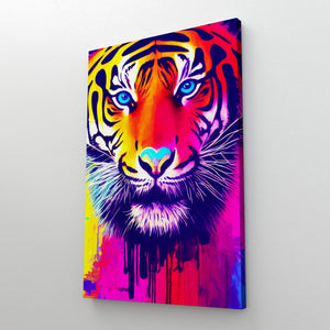 Tableau Pop Art Tigre | TableauDecoModerne®