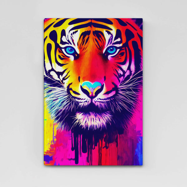 Tableau Pop Art Tigre | TableauDecoModerne®