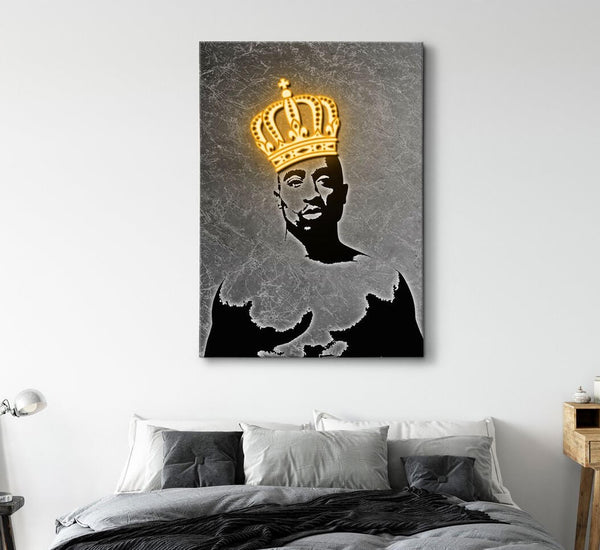 Tableau Portrait Tupac | TableauDecoModerne®