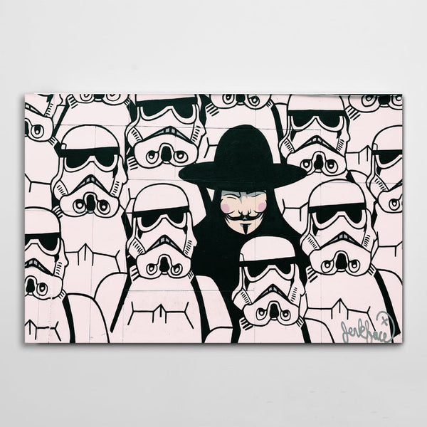 Tableau Street Art Vendetta | TableauDecoModerne®