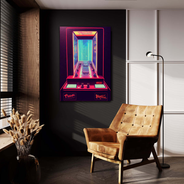 Tableau Neon Arcade | TableauDecoModerne®