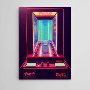 Tableau Neon Arcade | TableauDecoModerne®