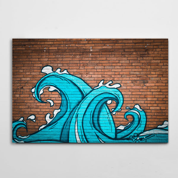 Tableau Street Art Vague | TableauDecoModerne®