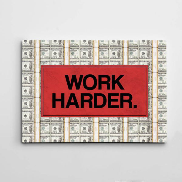 Tableau Motivation Work Harder | TableauDecoModerne®