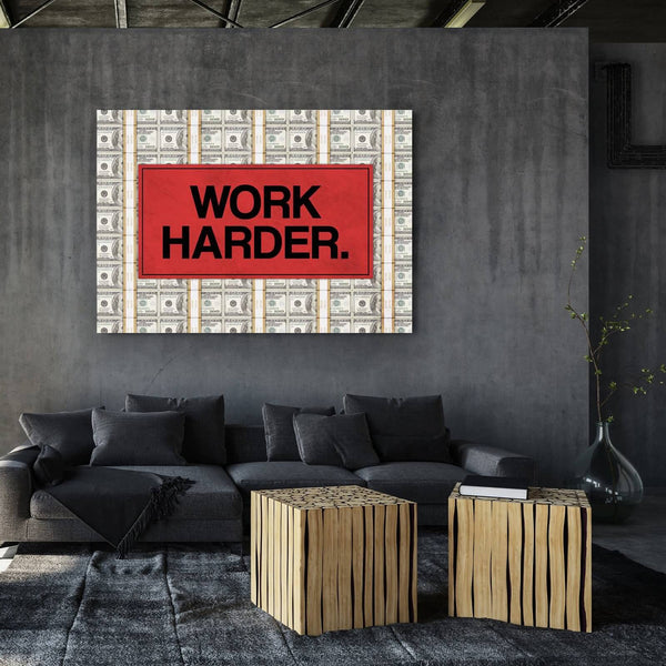 Tableau Motivation Work Harder | TableauDecoModerne®